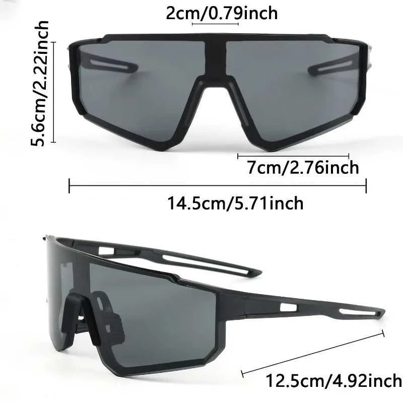 1pc Men'S Large Frame Fashion Glasses Lightweight & Durable for Daily Life & Activities Casual Style Ordinary Decorative Glasses