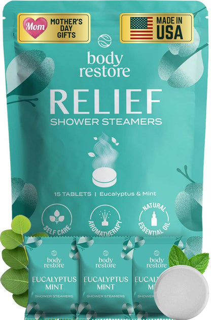 Body Restore Shower Steamers Aromatherapy Personal Care Éditions Traditions & Modernité Inc. B0BXBBN8DL