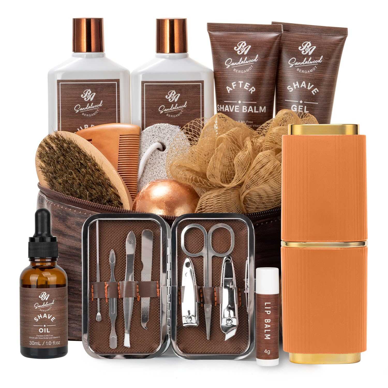 RA2021017-32-33-40 Men Bath Set