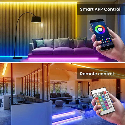 Tape Bluetooth USB LED Strip Light 5050 SMD 5V USB RGB Lights Flexible LED Lamp Tape Ribbon RGB Self-adhesive TV Desktop Diode Éditions Traditions & Modernité Inc. 185980065;20260611;178119352338inv