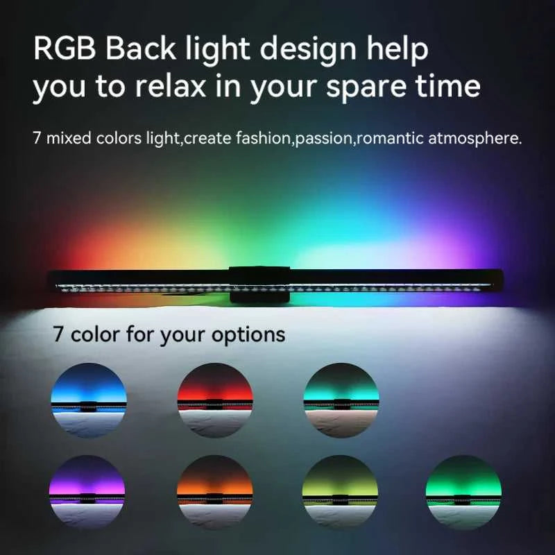 Stepless Dimming Led Desk Lamp For Computer Monitor Light Bar USB Reading Light Monitor Lamp Backlight Screenbar Light Office Éditions Traditions & Modernité Inc. 184322576;2026054;1777904357EYa6I