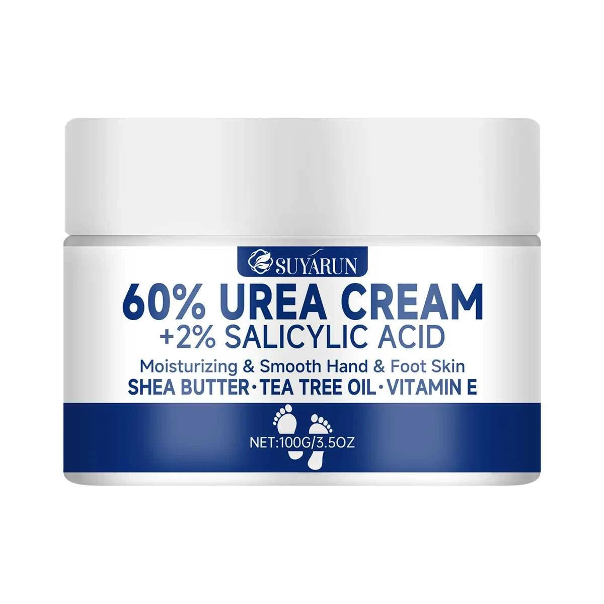 SUYARUN 60% Urea Foot Cream for Cracked Heels & Dry Skin - Intensive Moisturizing Treatment, Callus Remover, Diabetic Foot Care. Éditions Traditions & Modernité Inc. 185981107;20260611;1781193792Z4TqB