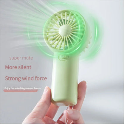 MEET SUN Portable Fan Convenient Creative Small Fan Pocket Hand-held Fan Lightweight AAA Battery Handheld Mini Fan Air Coolers Éditions Traditions & Modernité Inc. 185980329;20260611;1781193593im513