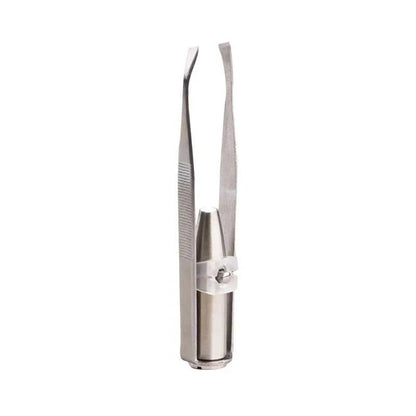 1PC Portable Stainless Steel Eyebrow Tweezer with Smart LED Light - Makeup Removal Tool Éditions Traditions & Modernité Inc. 186728096;20260629;1782691284uhTnM