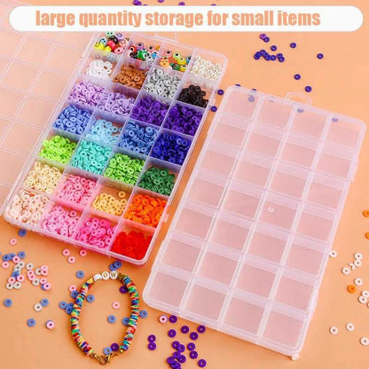 Transparent Storage Container Jewelry Box Clear Plastic Organizer Box Empty Earring Storage Organizer Display Case for Beads Éditions Traditions & Modernité Inc. 186728076;20260628;1782691171T78rM
