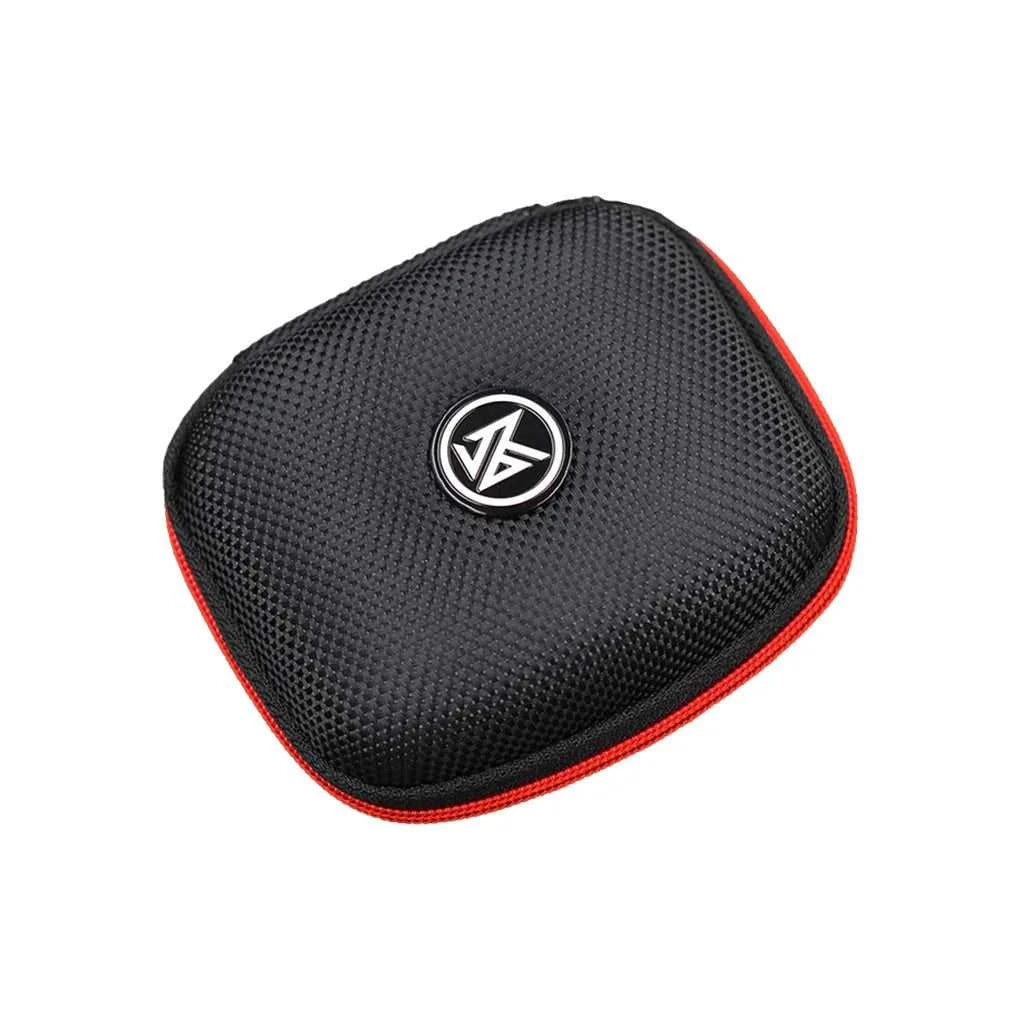 Earphone Storage Bag Square Headset Box Indoor Outdoor Travelling Earphones Storaging Case Accessories with Zipper