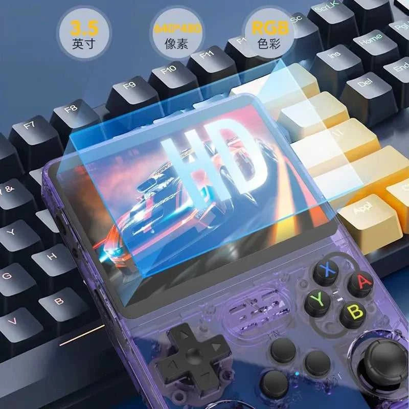 ARKOS R36S Retro Handheld Game Console Linux System 3.5-inch IPS Screen Video Player 64GB/128GB Portable Handheld Game Console Éditions Traditions & Modernité Inc. 185980340;20260611;1781193594EHSiX