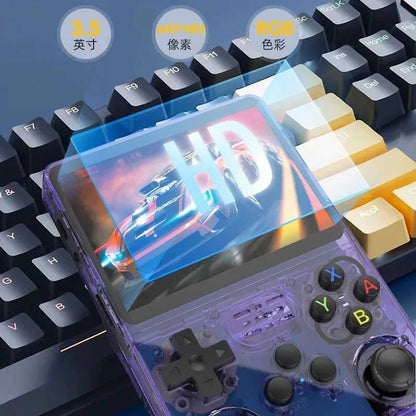 ARKOS R36S Retro Handheld Game Console Linux System 3.5-inch IPS Screen Video Player 64GB/128GB Portable Handheld Game Console Éditions Traditions & Modernité Inc. 185980340;20260611;1781193594EHSiX
