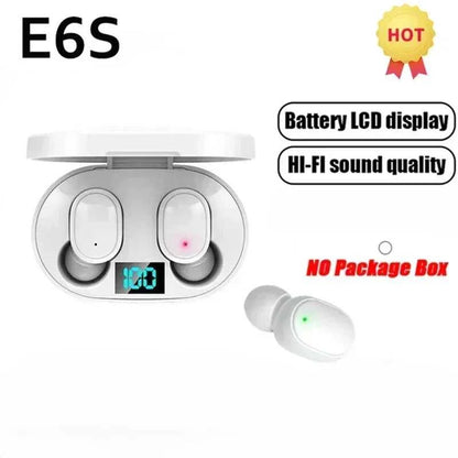 E6S Wireless Bluetooth Earphones TWS Bluetooth Headset Wireless Earbuds Noise Cancelling Earphones with Microphone Headphones Éditions Traditions & Modernité Inc. 186226116;20260617;1781706464AvHiA