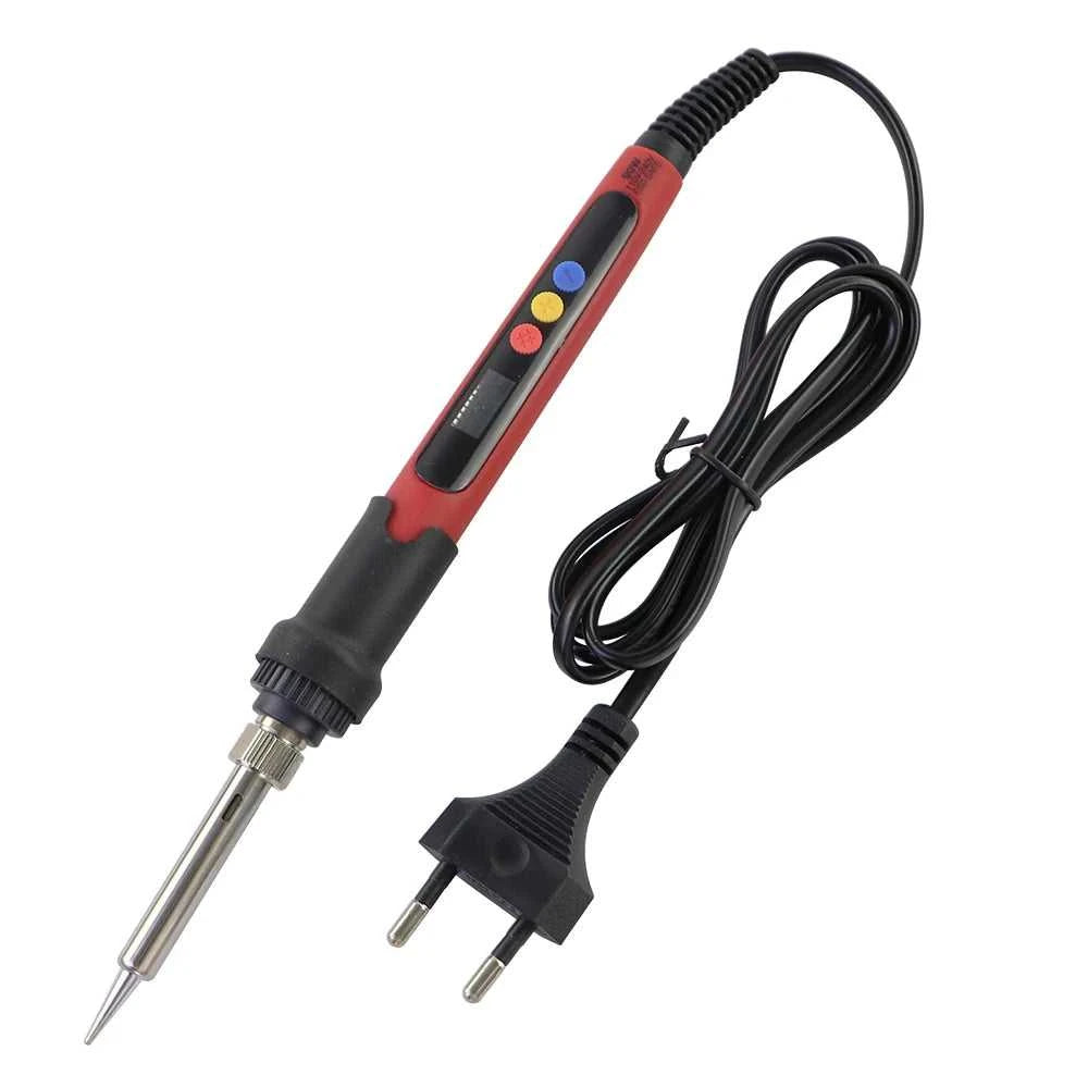 60W 80W Electric Soldering Iron LCD Digital Display Adjustable Temperature Welding Repair Tools 220V / 110V Solder Wire Tips Éditions Traditions & Modernité Inc. 185980930;20260611;1781193732cnfby