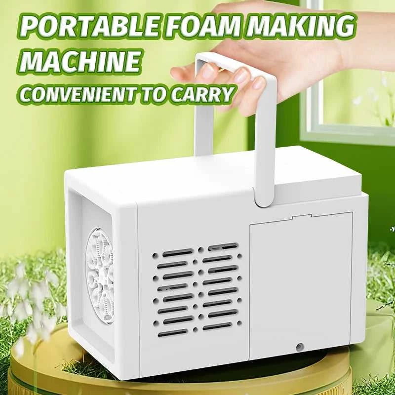 10 hole fully automatic bubble blowing handheld electric bubble machine toy outdoor birthday without battery and bubble water Éditions Traditions & Modernité Inc. 185981778;20260611;17811938379nJr1
