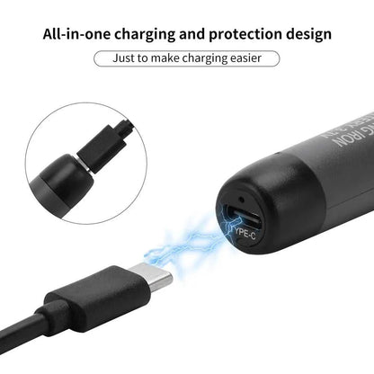 USB Soldering Iron Mini Small Soldering Iron Set Portable Household Type-C Interface 600mAh Battery Adjustable Temperature Éditions Traditions & Modernité Inc. 185981677;20260611;17811938286FTV2