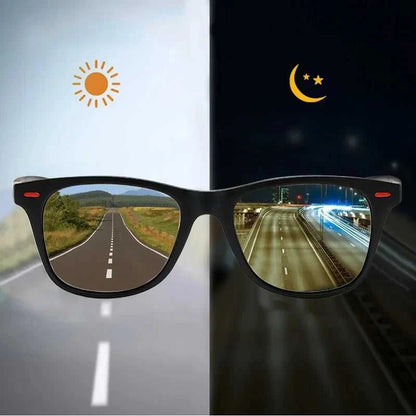 Night Vision Glasses PC Frame Polarized Sunglasses Men Outdoor Sport Sun Glasses Day Night Vision Driver Night Glasses Goggles Éditions Traditions & Modernité Inc. 185980900;20260611;1781193723AqWcO