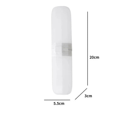 Portable Toothpaste Toothbrush Protect Holder Case Travel Camping Storage Box Protect Toothbrush Toothpaste from Dirt and Damage Éditions Traditions & Modernité Inc. 185980085;20260611;17811935786ue6g