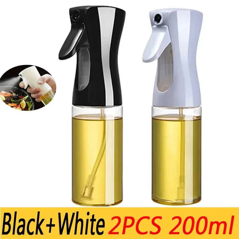 200/300/500ml Oil Spray Bottle BBQ Cooking Olive Oil Sprayer Plastic Baking Oil Spray Empty Bottle Vinegar Bottle Or Oil brush Éditions Traditions & Modernité Inc. 185980650;20260611;1781193656phbKP