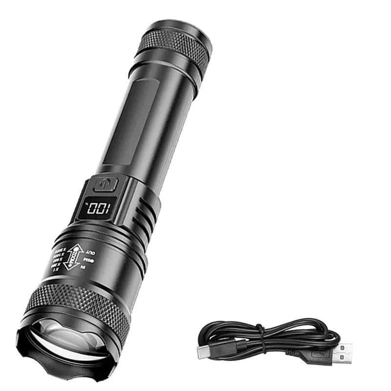 2000LM Ultra Bright P50 LED Flashlight Tactical EDC Emergency Spotlight Telescopic ZoomHandheld Torch w/ 14500/18650 Battery Éditions Traditions & Modernité Inc. 185981121;20260611;1781193803lXmvy