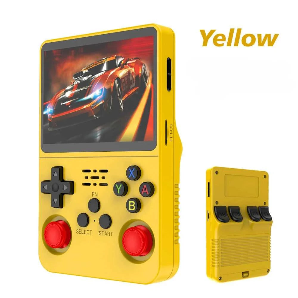 R36S Retro Handheld Game Console 3.5 Inch Portable Player Éditions Traditions & Modernité Inc. 14:10#Black;200000828:201589809#128G(20K Games);200007763:201336106