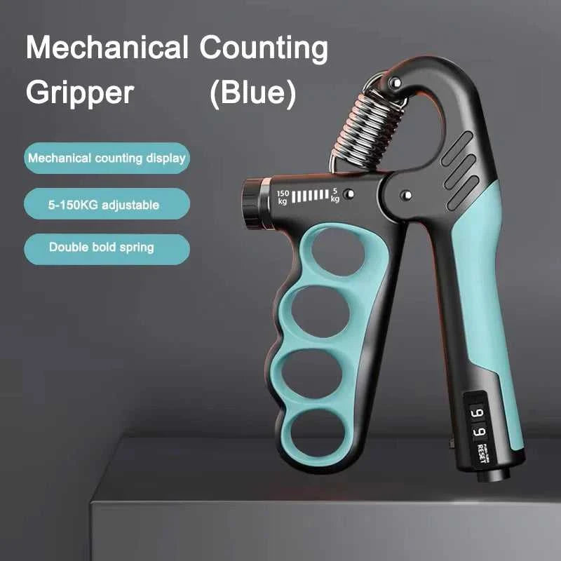 5-60/100/150kg Grip Strength Gym Wrist Expander Hand Strengthener Adjustable Muscle Recovery Fitness Hand Strength Exercise Éditions Traditions & Modernité Inc. 14:771#Mechanical Green
