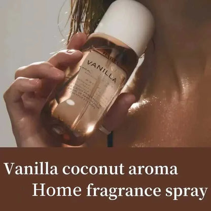 50ml Home Fragrance Spray Vanilla Coconut Scent Liquid Air Freshener Aromatherapy Mist Spray Valentine's Day Gifts Home Decor