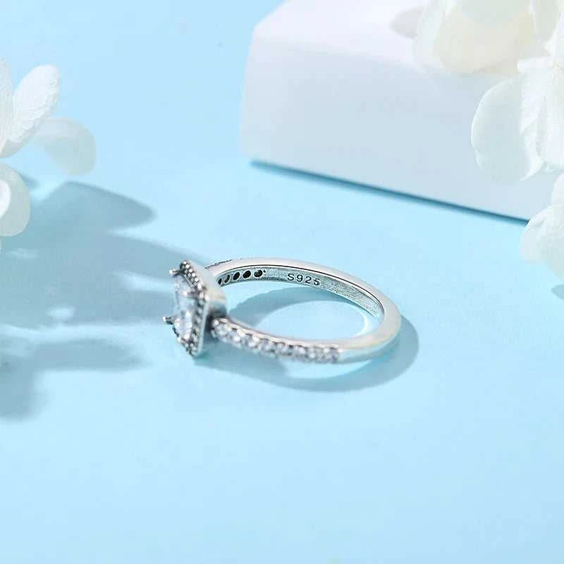 Original 925 Sterling Silver Ring Love Heart Pave CZ Crystal Stackable Rings For Women Wedding Engagement Birthday Gift Jewelry Éditions Traditions & Modernité Inc. 186727150;20260628;1782690174gCmc6