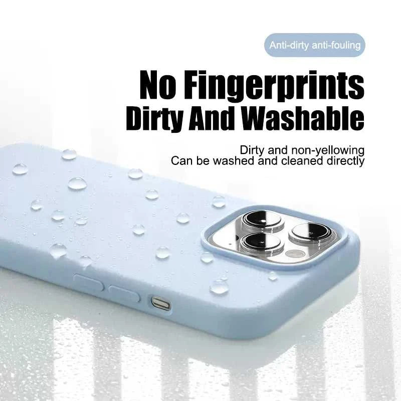 Shockproof Liquid Silicone Case for iPhone 11 to 16 Pro Éditions Traditions & Modernité Inc. 5:22087409146;14:193#Deep Blue