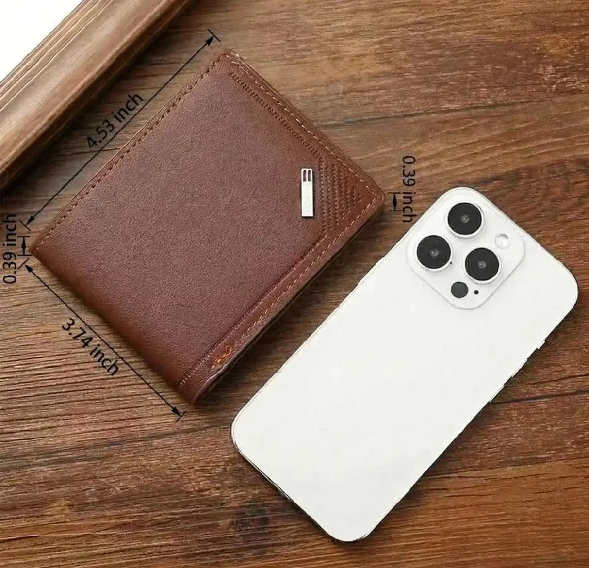 Men's leather short wallet thin wallet foldable minimalist soft leather wallet Éditions Traditions & Modernité Inc. 185980927;20260611;1781193725Xyipl