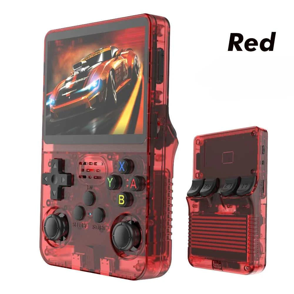 R36S Retro Handheld Game Console 3.5 Inch Portable Player Éditions Traditions & Modernité Inc. 14:10#Black;200000828:201589809#128G(20K Games);200007763:201336106