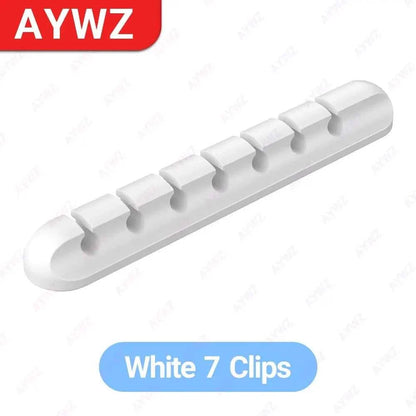 Adhesive Cable Holder Clips Cord Management Wire Organizer for Desktop USB Charging Cable Nightstand Power Cord Mouse Cable Éditions Traditions & Modernité Inc. 185981111;20260611;1781193798rjNzr