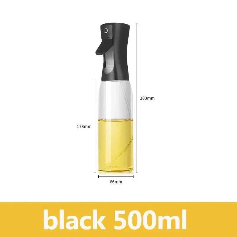 200/300/500mlOil Spray Plastic Household Kitchen Oil Spray Bottle Or Oil Brush Nebulizing Mist Filling Cooking Dual Use BBQ Éditions Traditions & Modernité Inc. 14:200002130#2pcs-300ml white