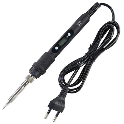 60W 80W Electric Soldering Iron LCD Digital Display Adjustable Temperature Welding Repair Tools 220V / 110V Solder Wire Tips Éditions Traditions & Modernité Inc. 185980930;20260611;1781193732cnfby