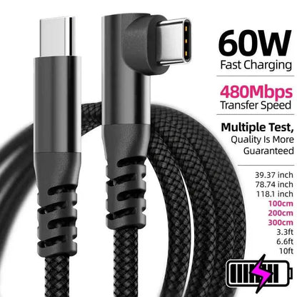 LAIHONEN 1PC USB C Cable 1M 2M 3M 10FT USB C Data Transfer 60W PD Fast Charging Cable for iPhone 15 15Plus 15Pro Max Éditions Traditions & Modernité Inc. 185982237;20260611;1781193865adkxQ