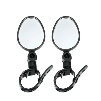 1/2PCS Bicycle Rearview Mirror 360 Degree Adjustable Rotatable Universal Cycling Handlebar Rear View Mirrors for MTB Road Bike