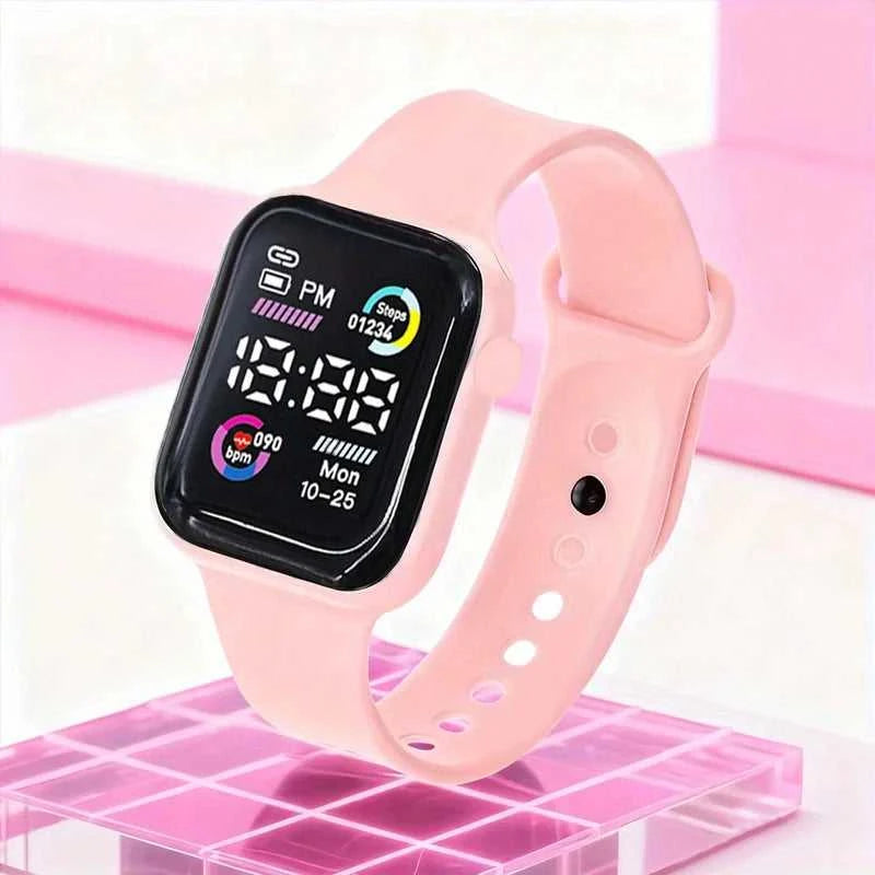 6-piece set of fashion electronic watch necklace earrings ring set for teenagers boys and girls, the best choice for frien Éditions Traditions & Modernité Inc. 186727646;20260628;17826903834xF01