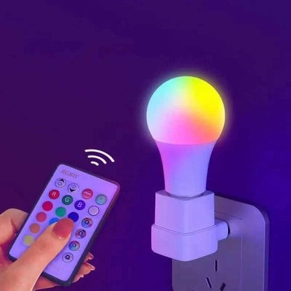 16 Colors RGB Bulb LED Multicolor Bulb E27 220V Household Lighting Dimmable 24 Key Remote Control Smart Lamp Atmosphere Light Éditions Traditions & Modernité Inc. 186083089;20260613;17813862151Bqxm
