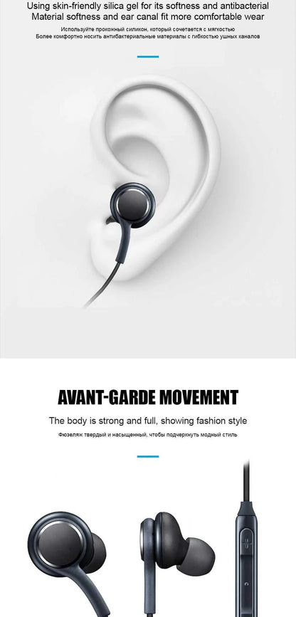 Type C Wired Earphone For Samsung Galaxy S23 S21 S22 Ultra Plus 3.5 mm Earbuds Headphones A54 A34 A53 A53 Accessories Éditions Traditions & Modernité Inc. 185980078;20260611;1781193551H3Bx3