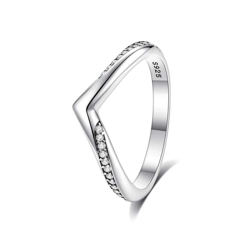 Original 925 Sterling Silver Ring Love Heart Pave CZ Crystal Stackable Rings For Women Wedding Engagement Birthday Gift Jewelry Éditions Traditions & Modernité Inc. 186727150;20260628;1782690174gCmc6