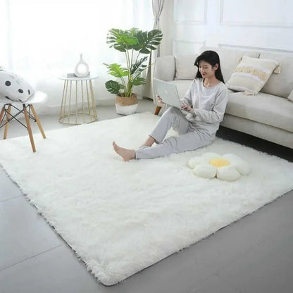 VIKAMA Tie-Dye Plush Carpet Living Room Decoration Soft Fluffy Home Mat Children's Room Baby Crawling Non-Slip Blanket Éditions Traditions & Modernité Inc. 186083095;20260613;1781386246erLZW