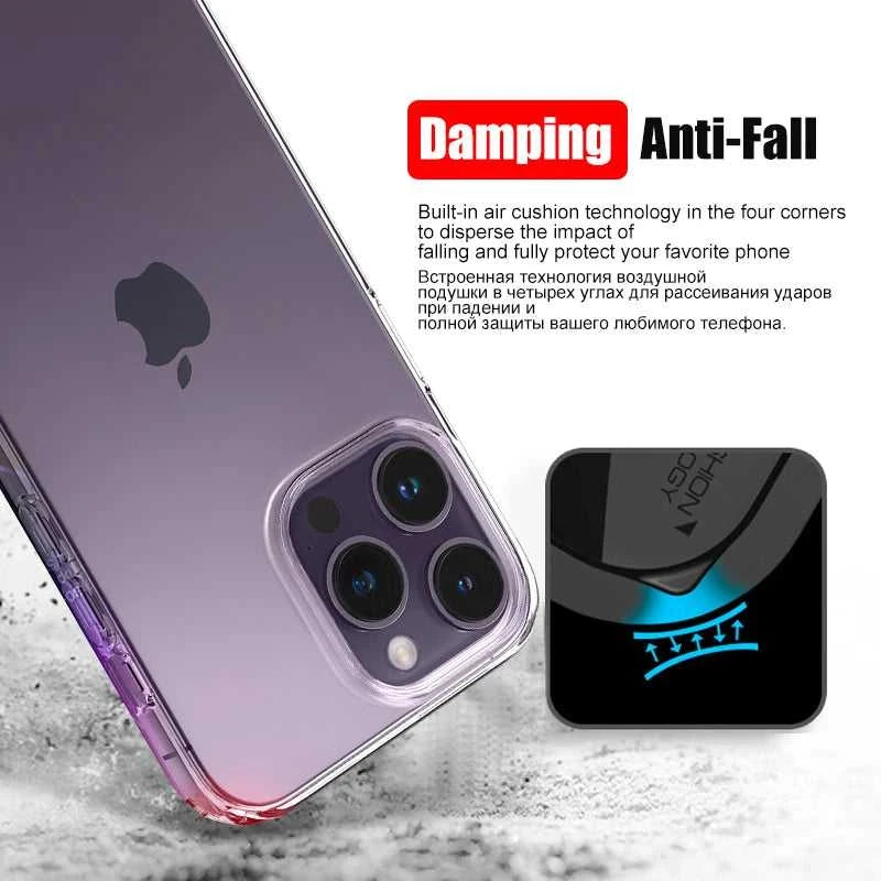 Luxury Clear Silicone Phone Case For iPhone 16 15 14 13 12 11 Pro Max XR X XS 7 8 Plus Shockproof Transparent Bumper Back Cover Éditions Traditions & Modernité Inc. 185981349;20260611;17811938182rAAh