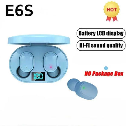 E6S Wireless Bluetooth Earphones TWS Bluetooth Headset Wireless Earbuds Noise Cancelling Earphones with Microphone Headphones Éditions Traditions & Modernité Inc. 186226116;20260617;1781706464AvHiA