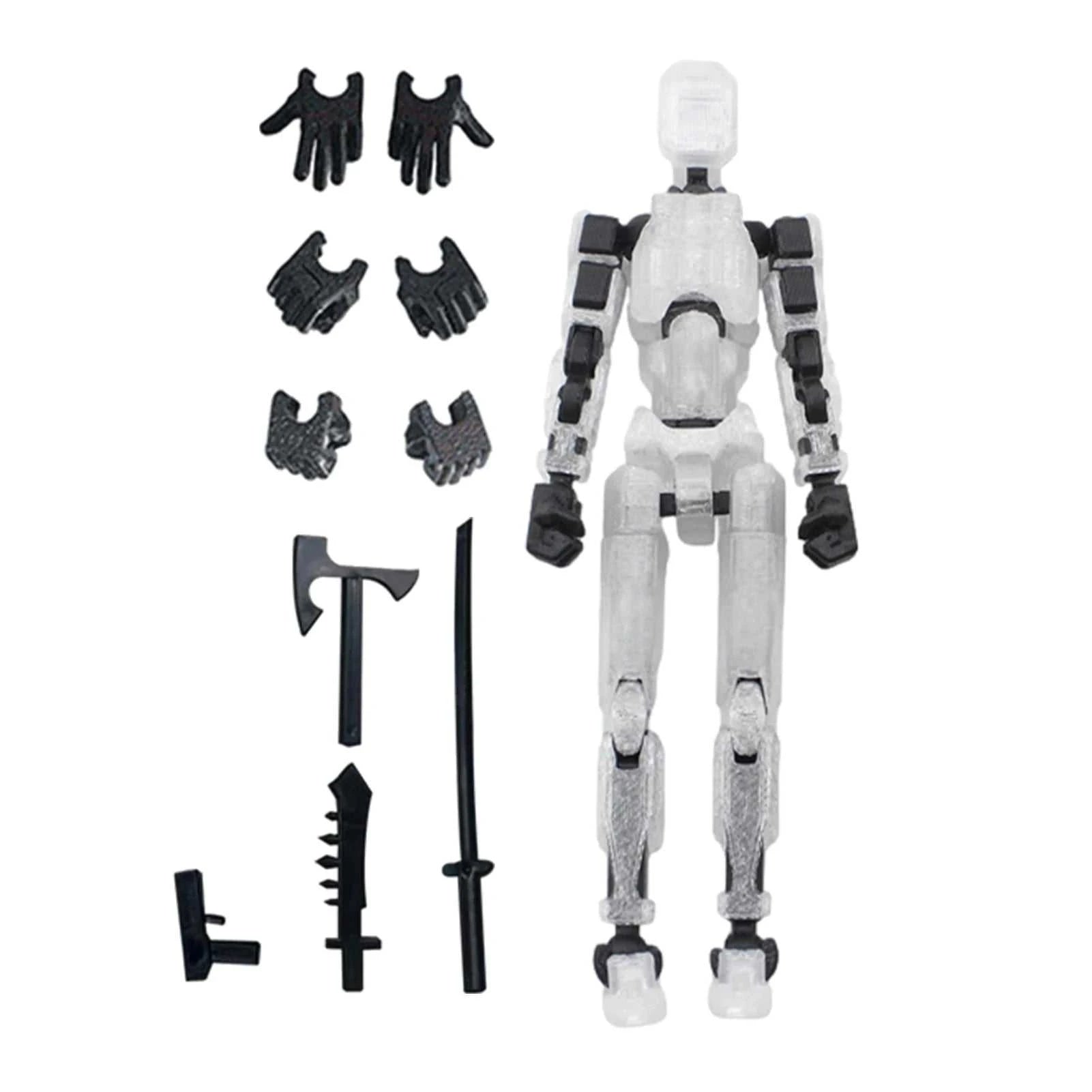 1PCS 13 Joints Figure Articulate Movable Dummy Doll Diy Assembly Toy 3D Printed Action Figure Stop Motion Animation Dummy Éditions Traditions & Modernité Inc. 185980448;20260611;17811936277sbOD