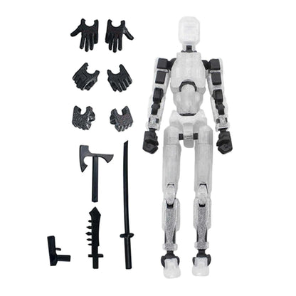 1PCS 13 Joints Figure Articulate Movable Dummy Doll Diy Assembly Toy 3D Printed Action Figure Stop Motion Animation Dummy Éditions Traditions & Modernité Inc. 185980448;20260611;17811936277sbOD