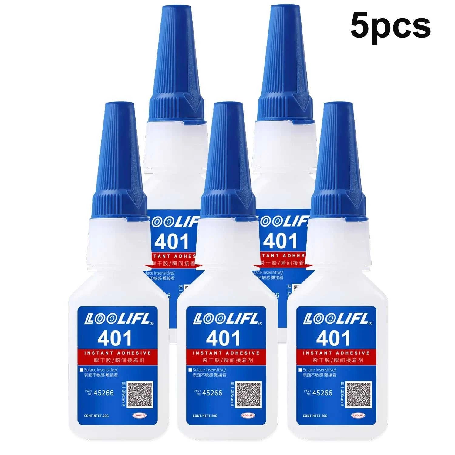 Brand-new upgraded 401 super cyanoacrylate glue, instant drying in 5 seconds, waterproof, stable and versatile bonding tool. Éditions Traditions & Modernité Inc. 14:202567811#lao-401-20ml-10pc