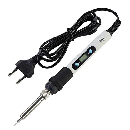 60W 80W Electric Soldering Iron LCD Digital Display Adjustable Temperature Welding Repair Tools 220V / 110V Solder Wire Tips Éditions Traditions & Modernité Inc. 185980930;20260611;1781193732cnfby