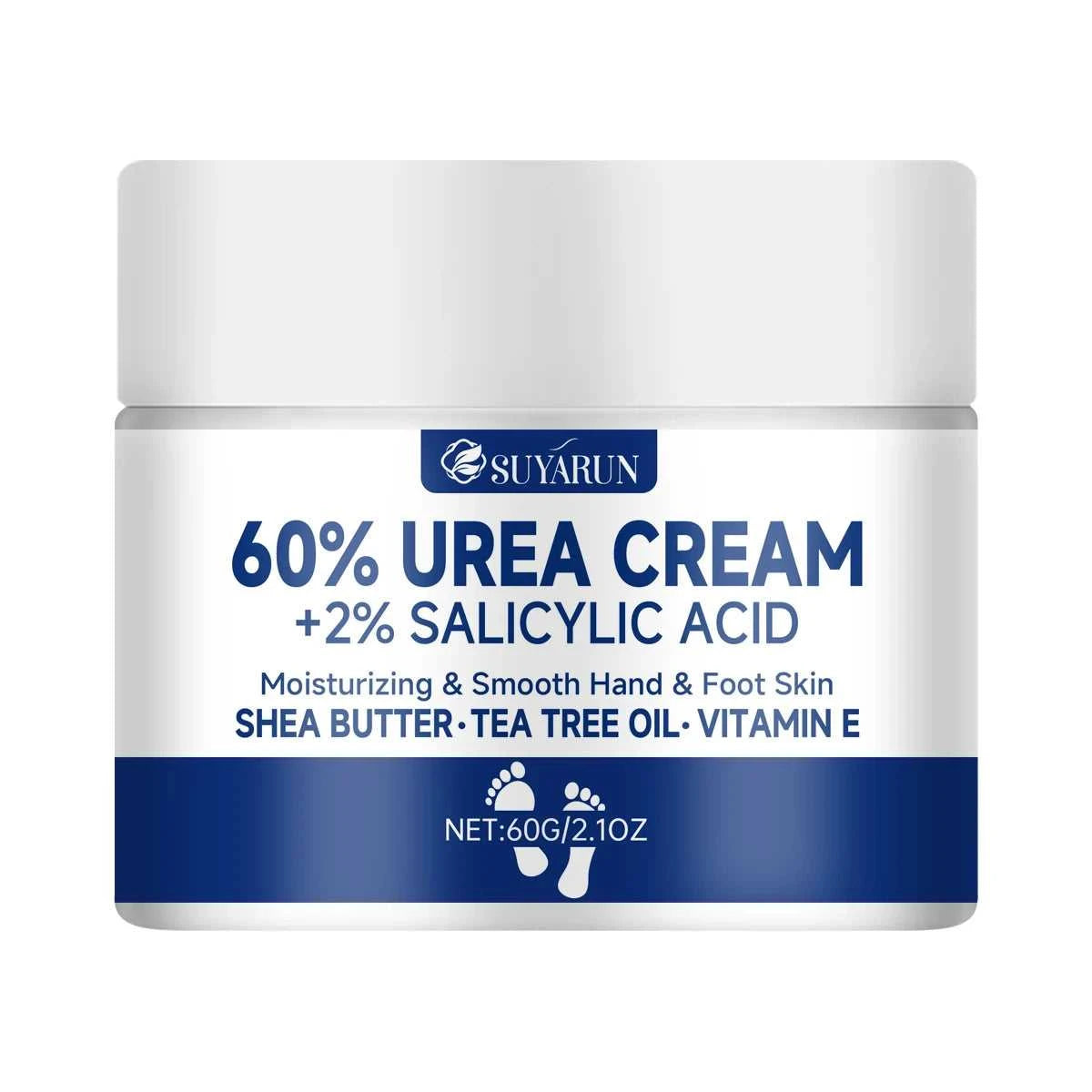 SUYARUN 60% Urea Foot Cream for Cracked Heels & Dry Skin - Intensive Moisturizing Treatment, Callus Remover, Diabetic Foot Care. Éditions Traditions & Modernité Inc. 185981107;20260611;1781193792Z4TqB