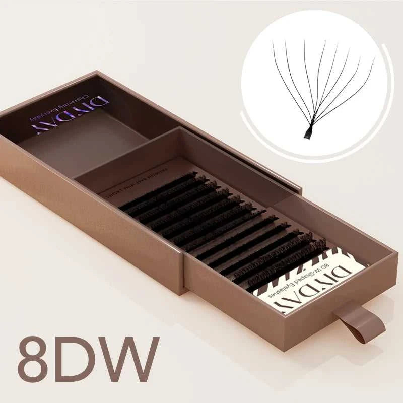 DIYDAY W Shape Eyelashes Extensions W Shaped Bloom 3d 4d 5d 6d 7d 8d Eye Lashes Natural Soft Premade Fan Lash Extensions Éditions Traditions & Modernité Inc. 185980101;20260611;1781193587w9ZkL