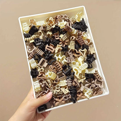 5/10/20/30pcs Beige Mixed Pack Small Clips, Cute Girl Accessories - Perfect for Daily Use, Special Occasions, or Travel Gifts Éditions Traditions & Modernité Inc. 185980399;20260611;1781193617wRsg1