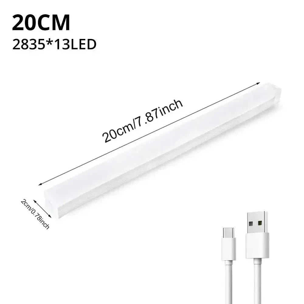 Night Lights Wireless LED Motion Sensor Lamp USB Rechargeable Magnetic For Wardrobe Room Closet Kitchen Aisle Tube Detector Bulb Éditions Traditions & Modernité Inc. 185982599;20260611;1781193924LbIbh