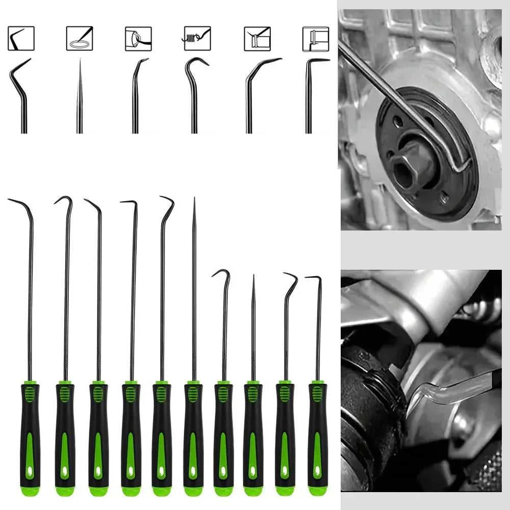 10/4Pcs Precision Pick and Hook Set, Car Auto Oil Seal/O-Ring Seal Gasket Pick Mini Precision Hooks Professional Puller Remover Éditions Traditions & Modernité Inc. 186226065;20260617;1781706331YwqPd