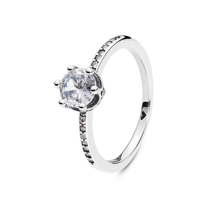 Original 925 Sterling Silver Ring Love Heart Pave CZ Crystal Stackable Rings For Women Wedding Engagement Birthday Gift Jewelry Éditions Traditions & Modernité Inc. 186727150;20260628;1782690174gCmc6