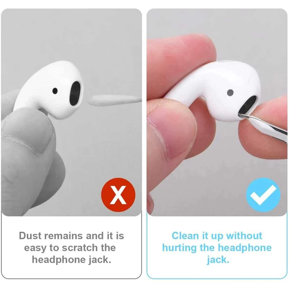 Bluetooth Earphone Cleaning Tools for Airpods Pro 1 2 3 Earbuds Case Cleaning Pen Bursh Kits for Samsung Xiaomi Airdots Huawei Éditions Traditions & Modernité Inc. 185982674;20260611;1781193943lzmrX